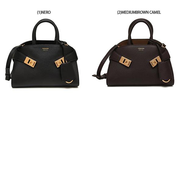 FERRAGAMO フェラガモ ハンドバッグ ショルダーバッグ ハグ XS