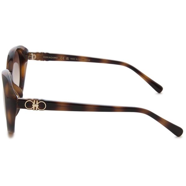 Salvatore Ferragamo ブラウン サングラス FERRAGAMO フェラガモ サングラス アジアンフィットモデル