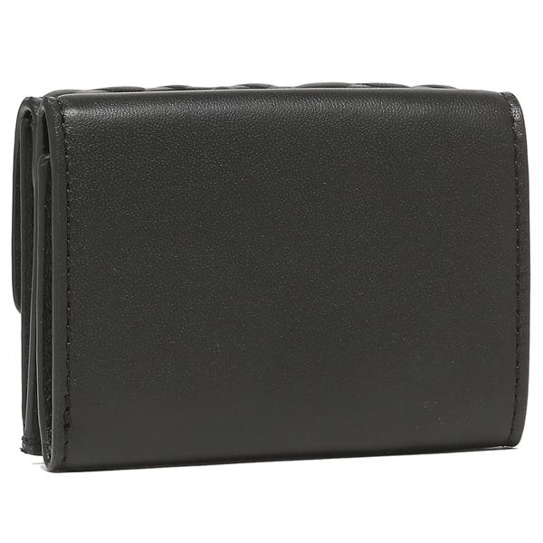 フェンディ 三つ折り財布 バゲット ミニ財布 ブラック レディース FENDI 8M0395 AAJD F0KURの画像