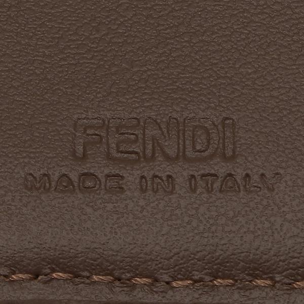 フェンディ 三つ折り財布 ミニ財布 ブラウン レディース FENDI 8M0480 ADYM F13VK｜axes｜08