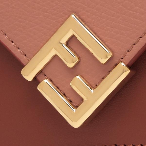 フェンディ 三つ折り財布 ピンク レディース FENDI 8M0480 ALV4 F1TWIの画像