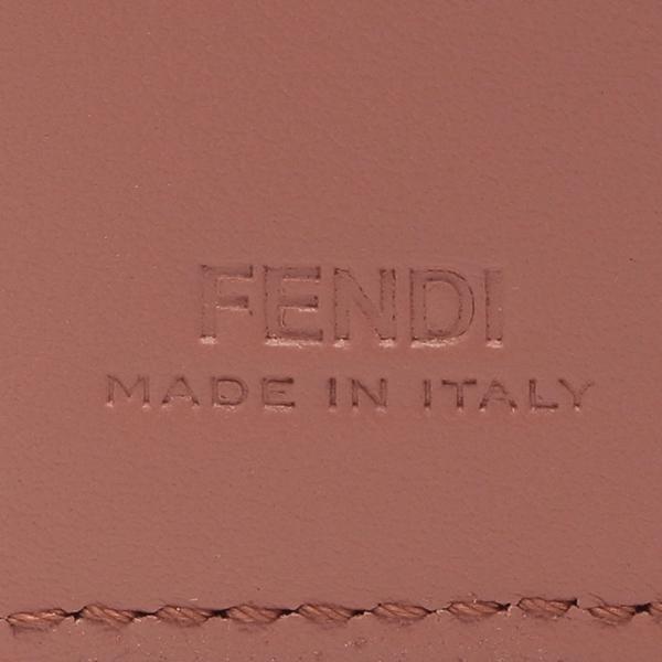 フェンディ 三つ折り財布 ピンク レディース FENDI 8M0480 ALV4 F1TWIの画像
