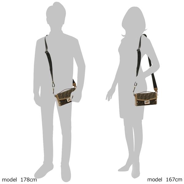 コメ吉　Fendi FFロゴ柄ショルダーバッグ FENDI フェンディ ショルダーバッグ ソフトトランクバゲット FF