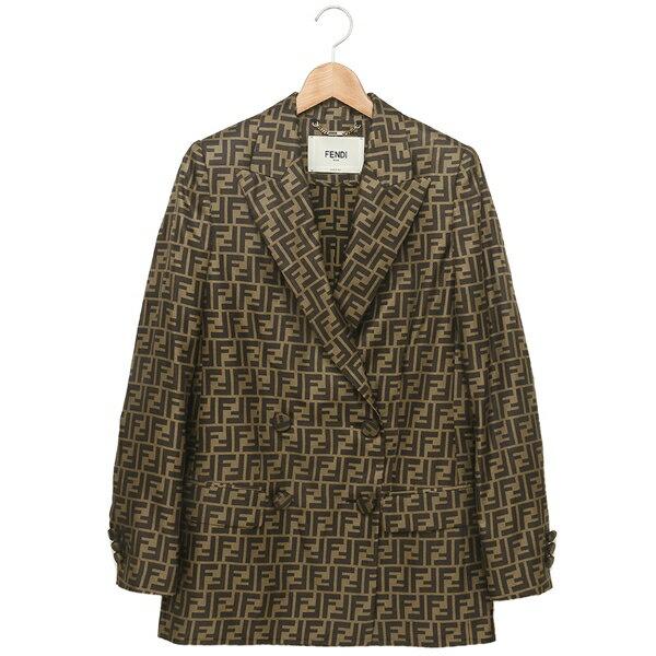 FENDI フェンディ ジャケット アウター シルクジャケット ダブル