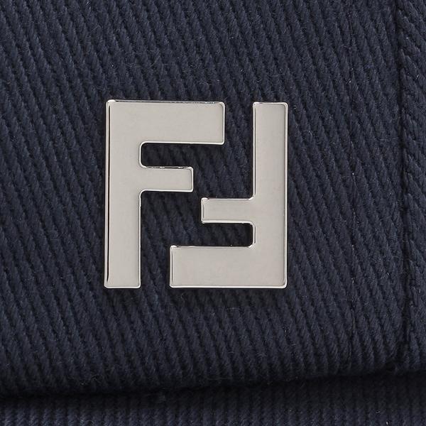 フェンディ 帽子 キャップ ブルー メンズ FENDI FXQ885 APWL F0QA2の画像