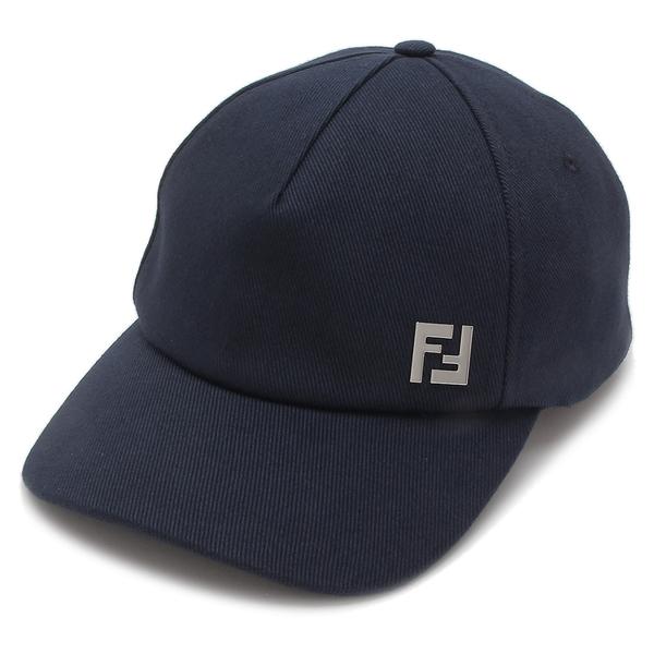 フェンディ 帽子 キャップ ブルー メンズ FENDI FXQ885 APWL F0QA2の画像