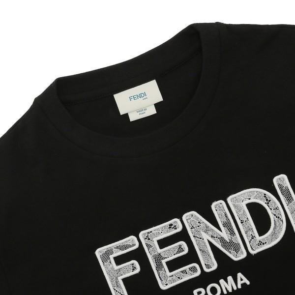 FENDI フェンディ 子供服 Tシャツ カットソー ブラック キッズ FENDI フェンディ 子供服 Tシャツ カットソー ブラック キッズ