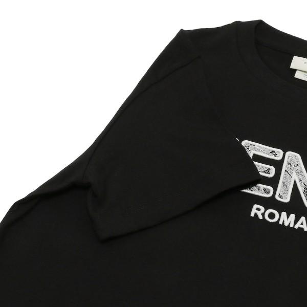 FENDI フェンディ 子供服 Tシャツ カットソー ブラック キッズ FENDI フェンディ 子供服 Tシャツ カットソー ブラック キッズ