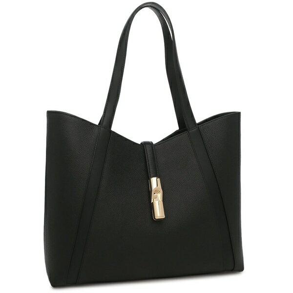 【美品】フルラ　トートバッグ　A4可　レザー　本革　ブラック　ゴールド金具 FURLA（フルラ） トートバッグ ゴッチャ レディース FURLA WB01788