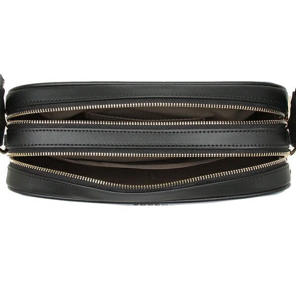 フルラ カメラバッグ ショルダー ロゴ レザー EBJ8-Y15 ブラック 鞄  