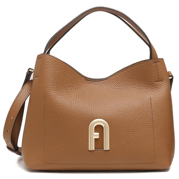 フルラ ハンドバッグ ショルダーバッグ プリムラ Sサイズ ホーボーバッグ ブラウン レディース FURLA WB00507 BX0041 03B00｜axes｜05