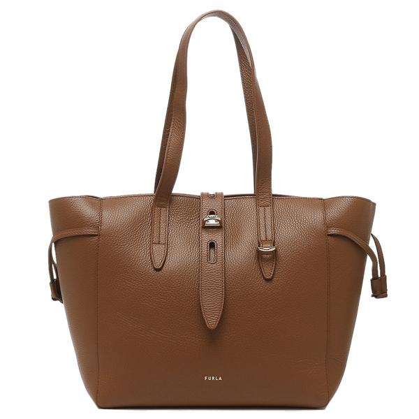 フルラ トートバッグ ネット ブラウン レディース FURLA WB00779 HSF000 03B00 NET M TOTE 29 COGNAC h A4対応の画像