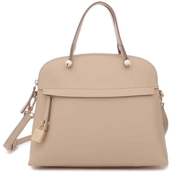 FURLA フルラ ハンドバッグ ショルダーバッグ パイパー ベージュ