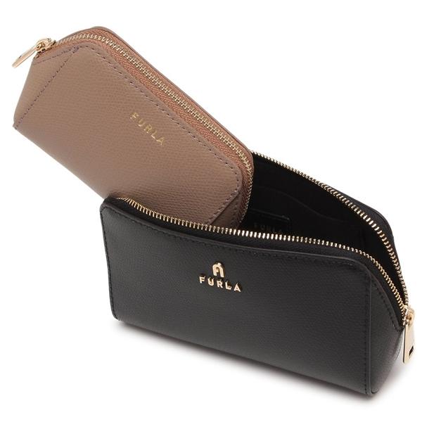 フルラ ポーチ カメリア 2点セット ブラック グレー レディース FURLA WE00453 ARE000 2183S | FURLA | 06