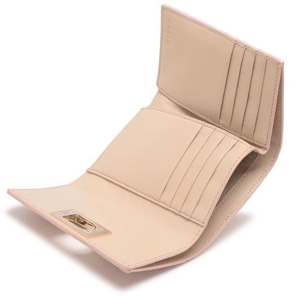 FURLA（フルラ） 三つ折り財布 ミニ財布 ピンク レディース FURLA