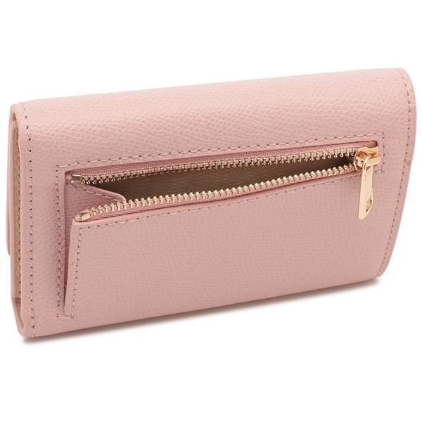 FURLA】 フルラ 三つ折り財布 コンパクトピンク ベージュ 新品 FURLA