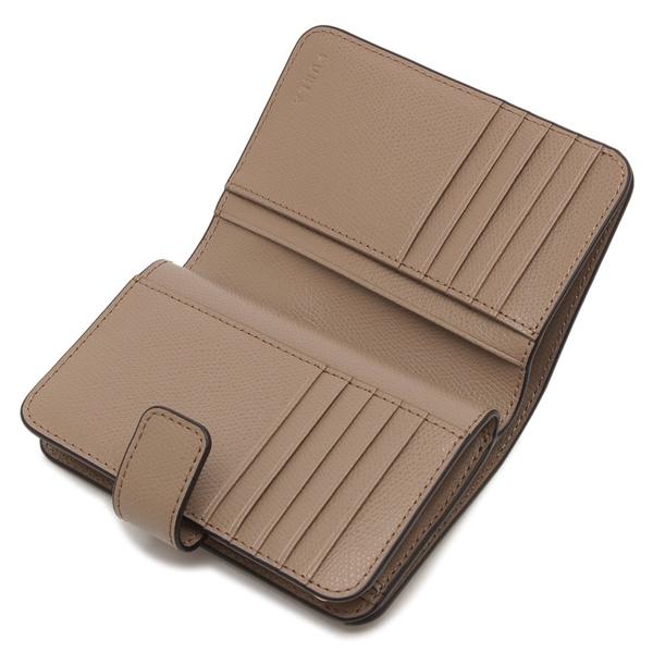 FURLA（フルラ） 二つ折り財布 カメリア ベージュ レディース FURLA