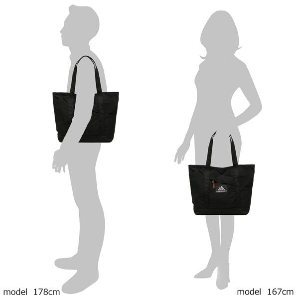 グレゴリー GREGORY トートバッグ TEENY TOTE ティーニー 14L 144413 1041 BLACK メンズ レディース A4対応の画像