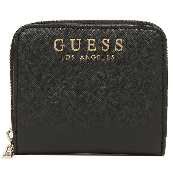若者の大愛商品 レディース メンズ ミニ財布 折財布 ゲス Guess ブラック Black Vg 二つ折り財布 レビュー記入でおまけを進呈 書く おまけ付き Www Angelguardians Org