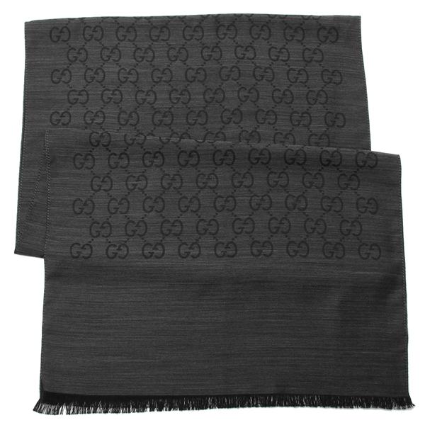 GUCCI グッチ スカーフ バンダナ ストール ブラック レディース GUCCI グッチ スカーフ バンダナ ストール ブラック レディース