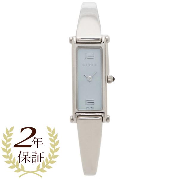 グッチ 時計 レディース Gucci Ya 1500 日常生活防水 腕時計 ウォッチ シルバー ブルー 日時指定