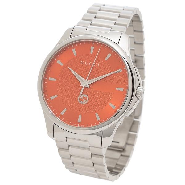 時計 Gタイムレス クォーツ レッド メンズ GUCCI YA126370 【REDERQE】