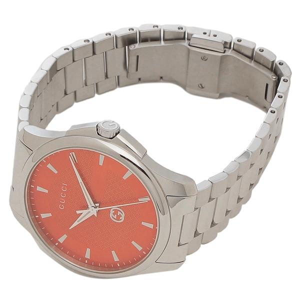 時計 Gタイムレス クォーツ レッド メンズ GUCCI YA126370 【REDERQE】
