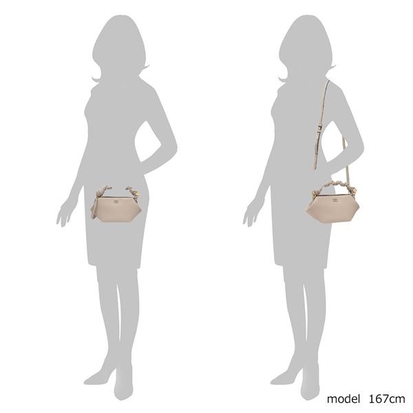 ガニー ハンドバッグ ショルダーバッグ 2WAY ベージュ レディース GANNI A6949 873の画像