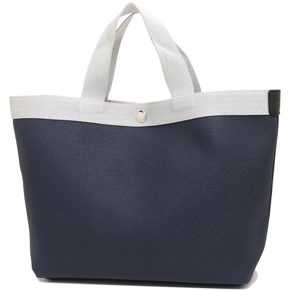 美品◉エルベシャプリエ◉704GP◉リュクススクエアトートM◉ネイビー◉紺 Herve Chapelier（エルベシャプリエ） トートバッグ 704GP リュクス