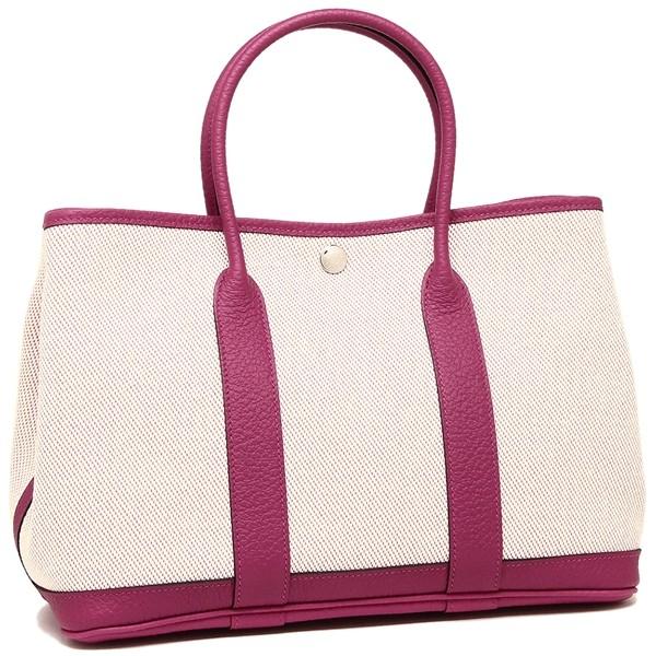 「P10％還元 5/15 0時〜24時」 エルメス トートバッグ レディース HERMES H066745 CK AG ピンク