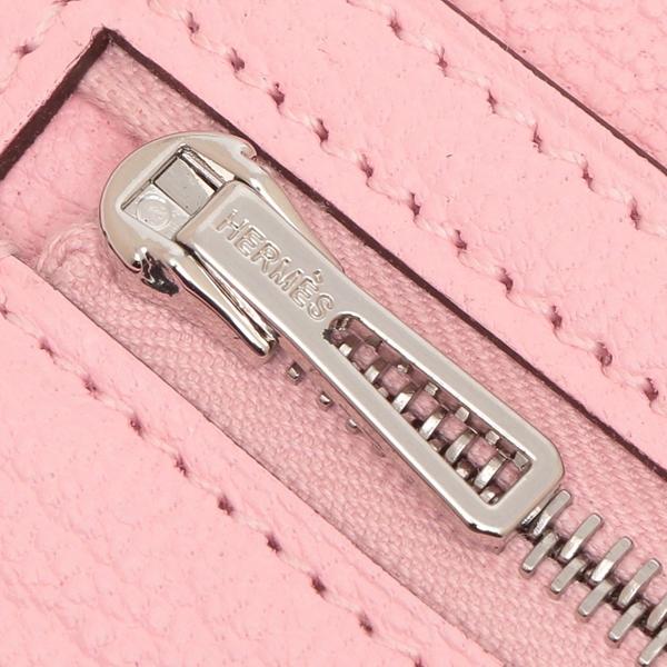 エルメス 長財布 ベアンスフレ シェーヴルミゾール K刻印 シルバー金具 ローズサクラ レディース HERMES H039078CK 3Q ピンク_7