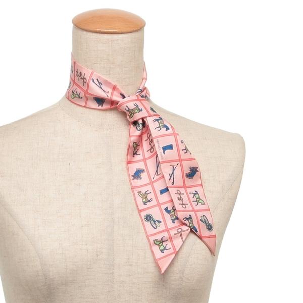 HERMES エルメス スカーフ バンダナ ツイリー マルチカラー HERMES エルメス スカーフ バンダナ ツイリー マルチカラー