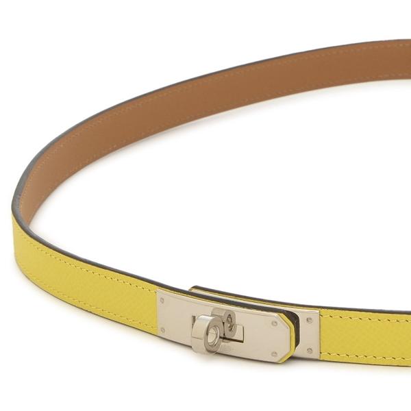 HERMES エルメス ベルト ケリーベルト イエロー レディース HERMES エルメス ベルト ケリーベルト イエロー レディース