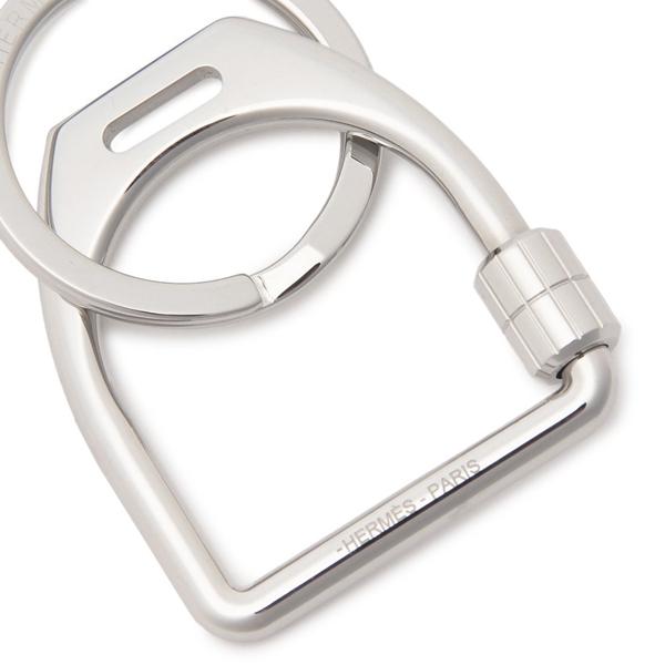 HERMES エルメス キーホルダー エトリエ シルバー メンズ