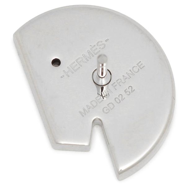 HERMES（エルメス） ブローチ バッジ カルーセル ノアール シルバー