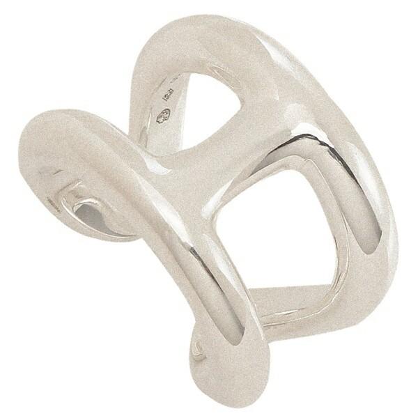 【新品未使用】エルメス　GM61 オスモズ　リング　シェーヌダンクル HERMES（エルメス） 指輪 リング オスモズ GM シェーヌダンクル Hロゴ