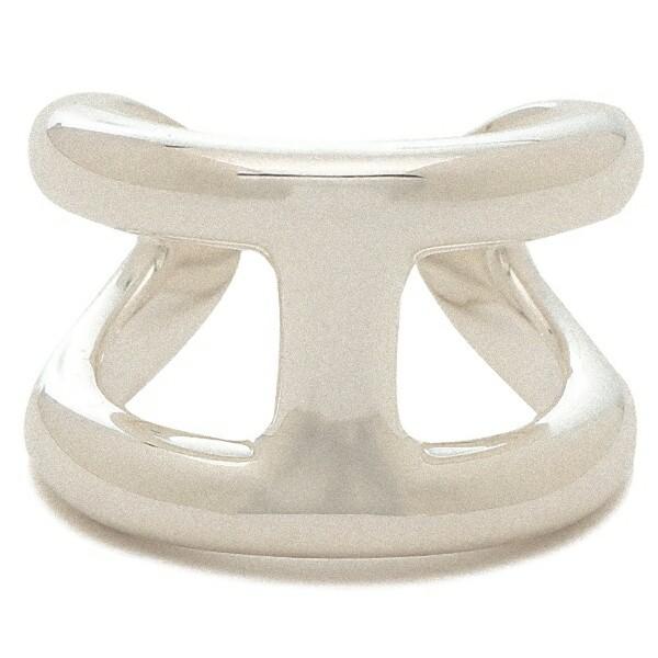 【新品未使用】エルメス　GM61 オスモズ　リング　シェーヌダンクル HERMES（エルメス） 指輪 リング オスモズ GM シェーヌダンクル Hロゴ