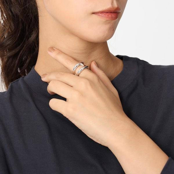 HERMES エルメス オスモズ PM 58 リング 指輪 エルメス リング オスモズ GM SV925 #58 箱 カード 21年刻 | 東京銀座