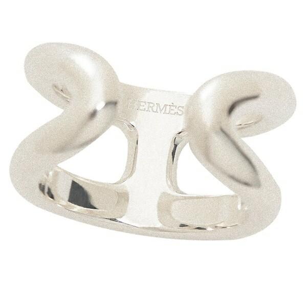 HERMES（エルメス） 指輪 リング オスモズ PM Hロゴ シルバー
