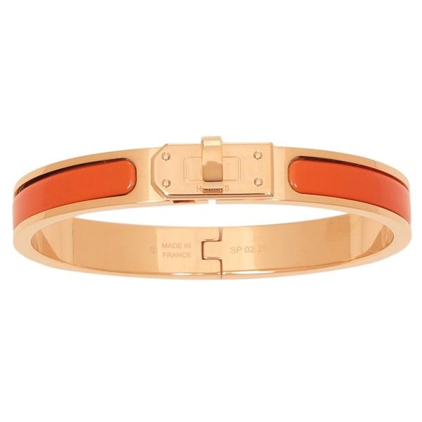 エルメス ミニクリックケリー オレンジ レディース HERMES H200004FO 8A ブレスレットの画像