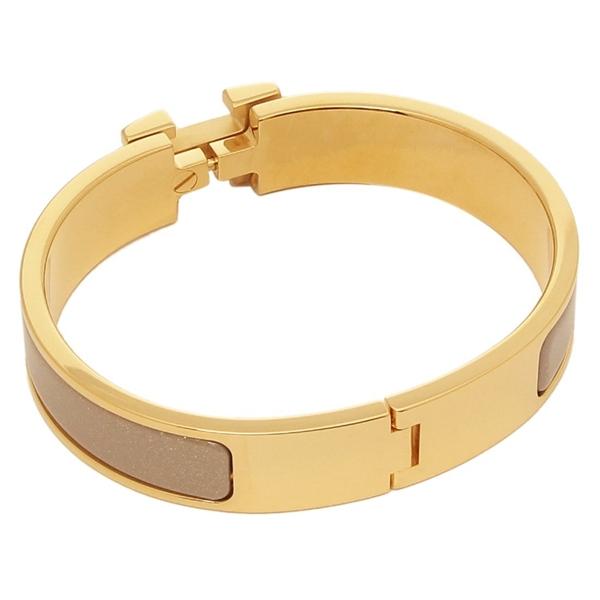 エルメス クリックH マロングラッセ レディース HERMES H700015F G5 ブレスレット ベージュの画像