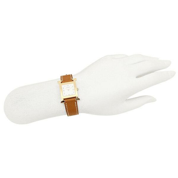 HERMES エルメス 時計 レディース Hウォッチ 21×21mm PM クォーツ