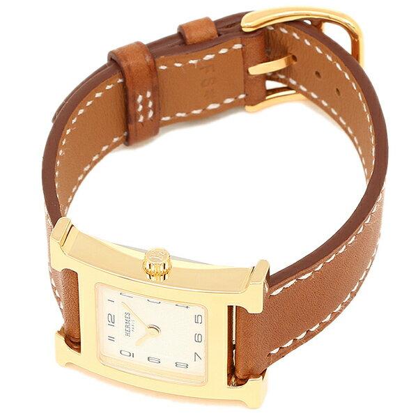 HERMES エルメス 時計 レディース Hウォッチ 21×21mm PM クォーツ