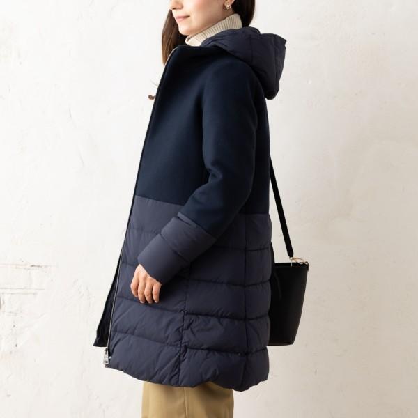 HERNO（ヘルノ） ダウンジャケット コート ネイビー レディース HERNO