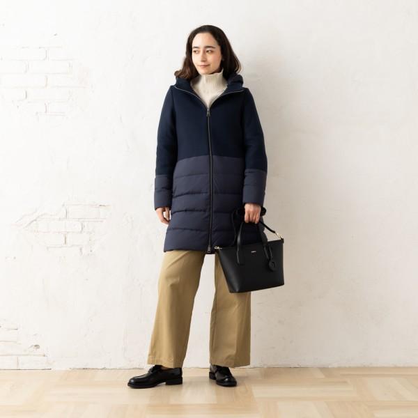 HERNO（ヘルノ） ダウンジャケット コート ネイビー レディース HERNO
