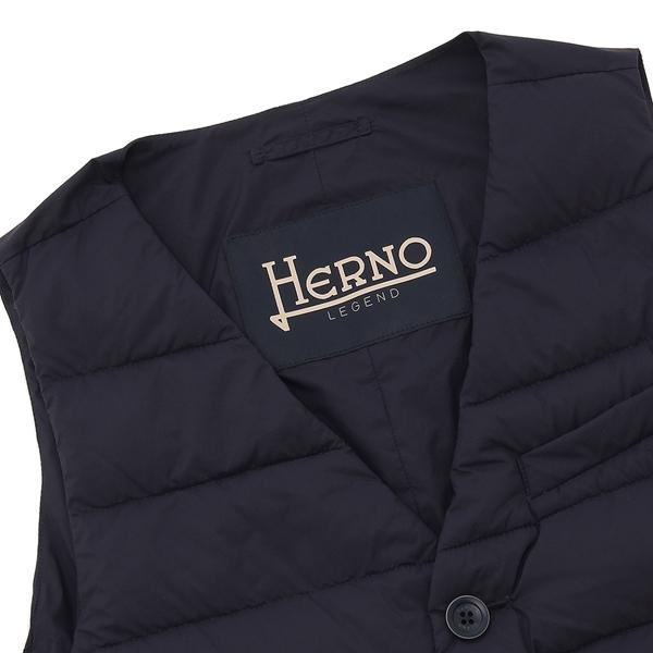 ヘルノ ダウンジャケット コート レジェンド ダウンベスト ブルー メンズ HERNO PI002ULE 12456Z 9202の画像