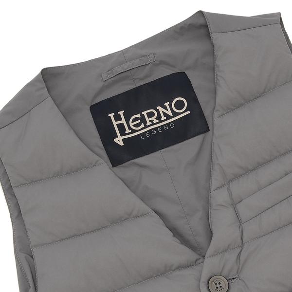 ヘルノ ダウンジャケット コート レジェンド ダウンベスト グレー メンズ HERNO PI002ULE12456Z 9406の画像