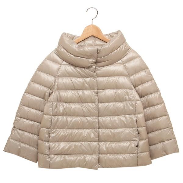 HERNO（ヘルノ） ダウンジャケット コート ケープ ベージュ レディース