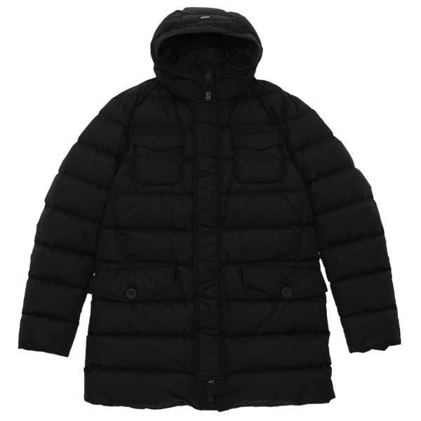 HERNO ヘルノ ダウンジャケット コート ブラック メンズ PI0191U HERNO ヘルノ ダウンジャケット コート ブラック メンズ PI0191U