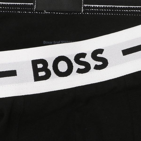 ヒューゴ ボス ボクサーパンツ アンダーウェア レギュラー丈 ブラック メンズ HUGO BOSS 50489608 964｜axes｜04